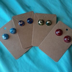 4 Pairs of Handmade Earrings